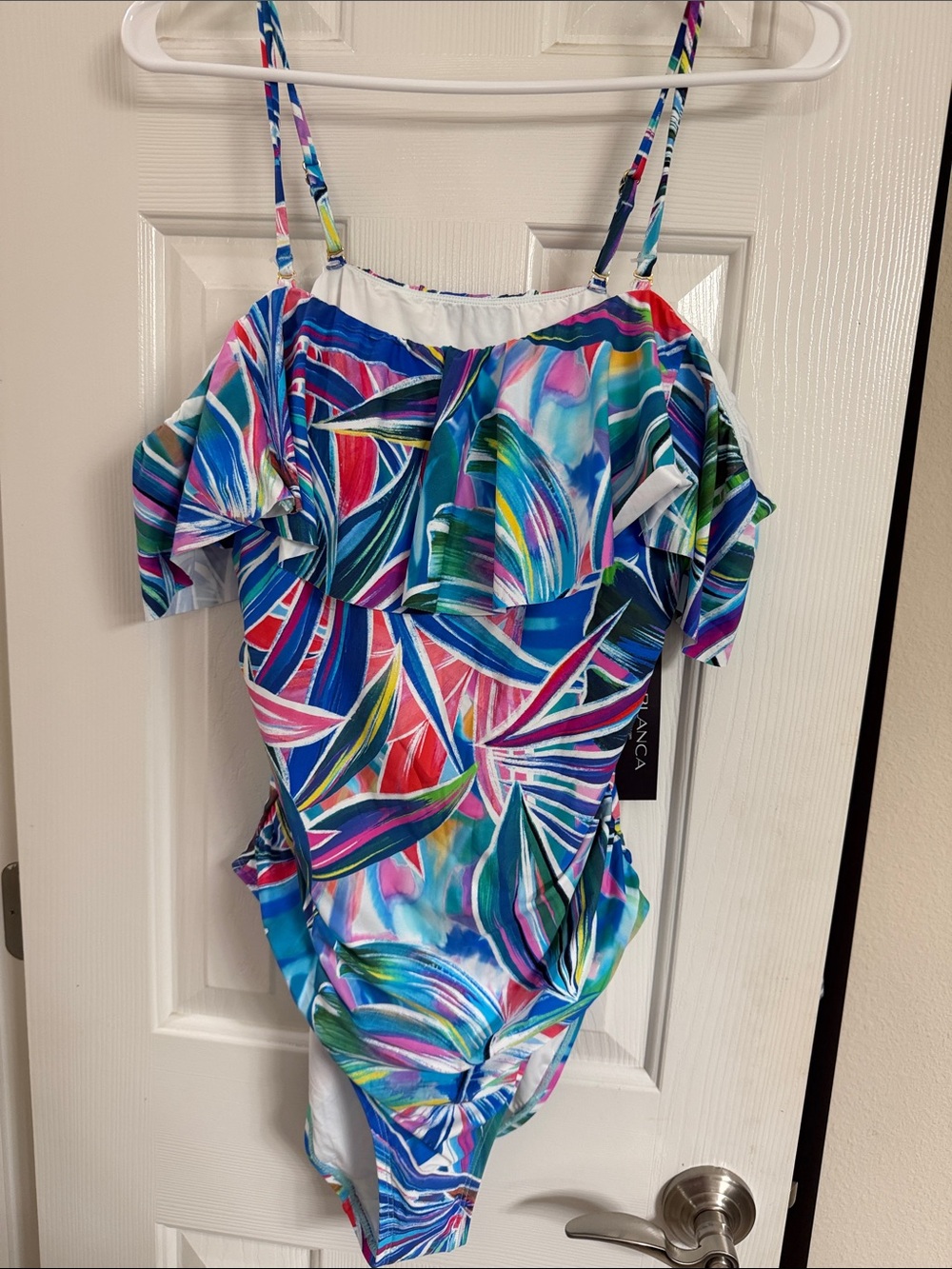 La Blanca Swimsuit. One piece NEW with tags. Sz 14
